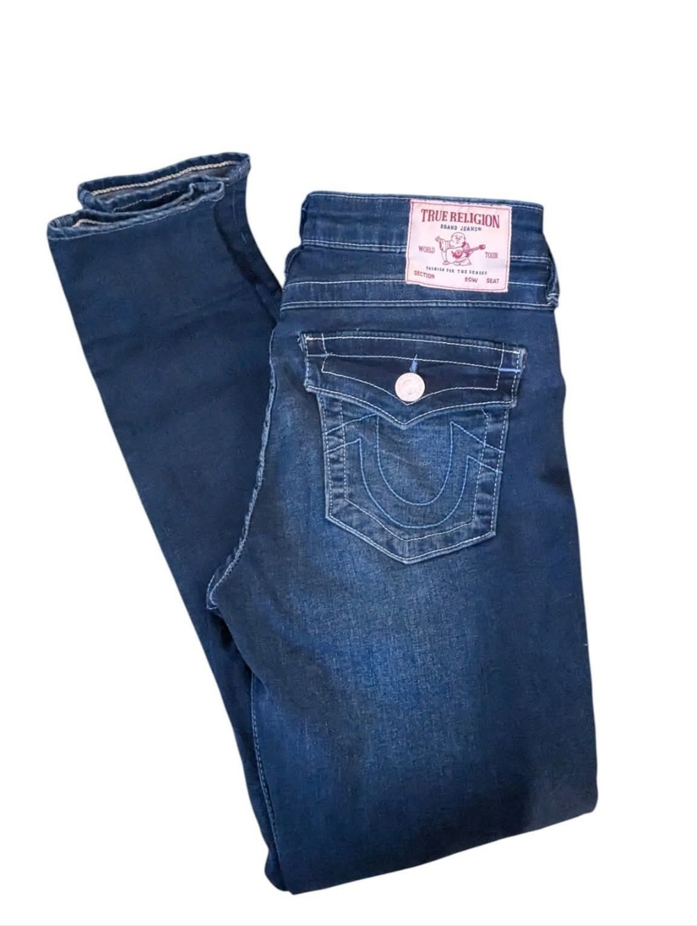 True Religion Women’s Dark Blue Slim Jeans SZ 26
